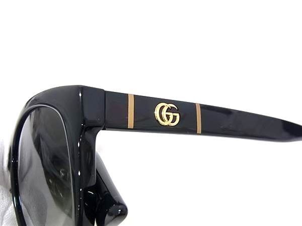 Gucci Sunglasses Asian Fit GG Marmont Black Acetate Eyewear — view 3
