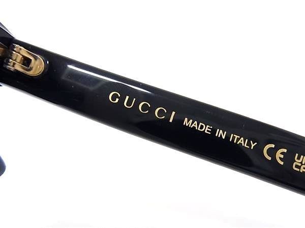 Gucci Sunglasses Asian Fit GG Marmont Black Acetate Eyewear — view 5