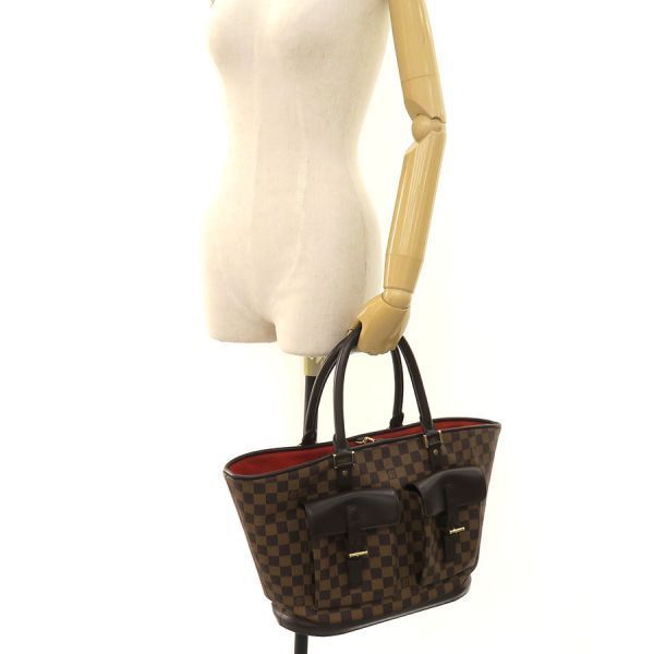 Louis Vuitton Damier Manosque GM Clutch — view 9