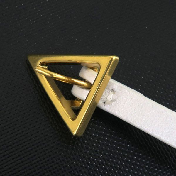 Bottega Veneta Triangle Buckle Belt — view 4