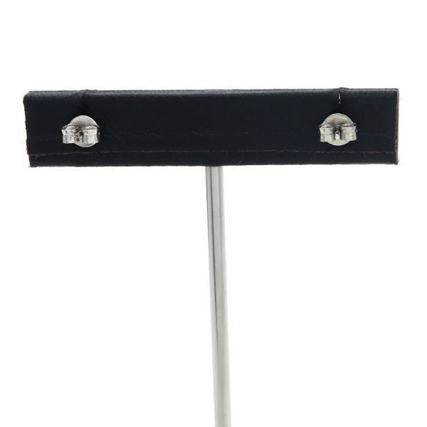 Celine Triomphe Line Stone Stud Earrings — view 3