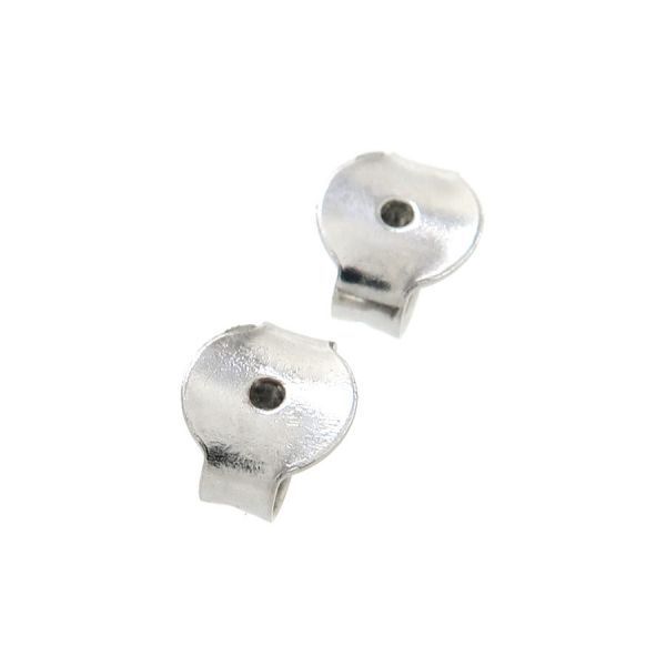 Celine Triomphe Line Stone Stud Earrings — view 8