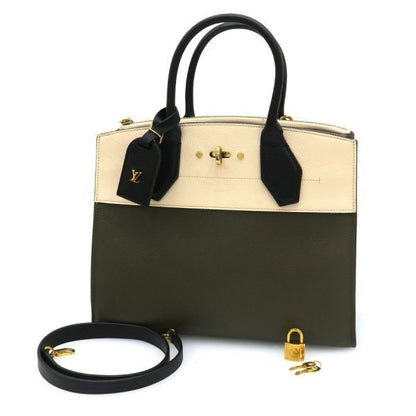 Louis Vuitton Taurillon City Steamer MM