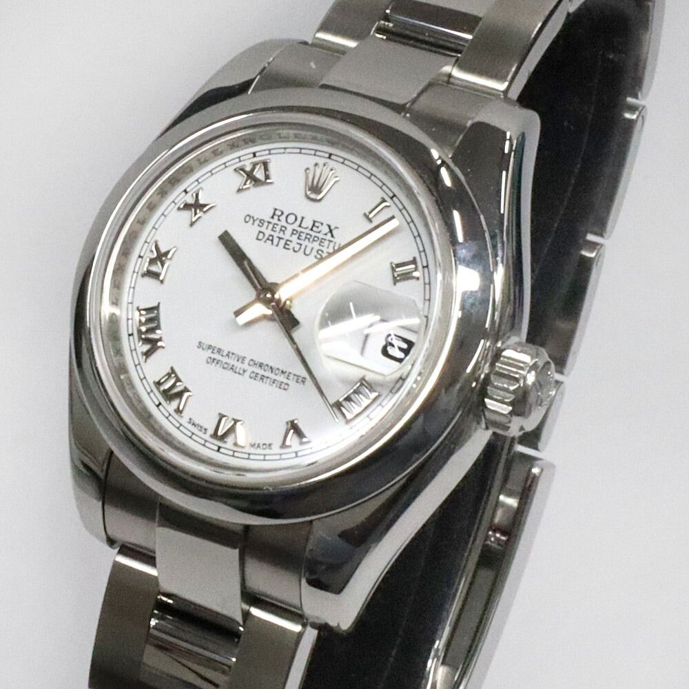 Rolex Datejust No SS White Roman Automatic Watch — view 2