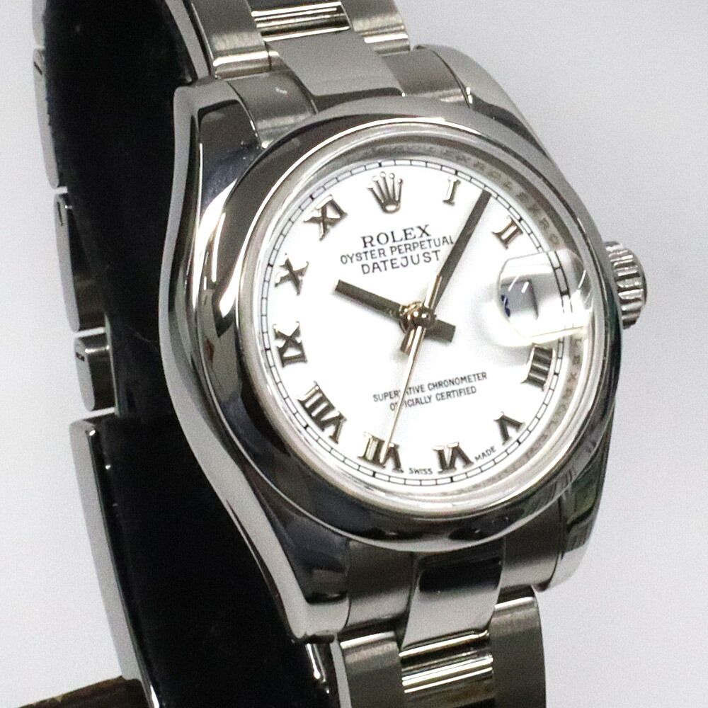 Rolex Datejust No SS White Roman Automatic Watch — view 3