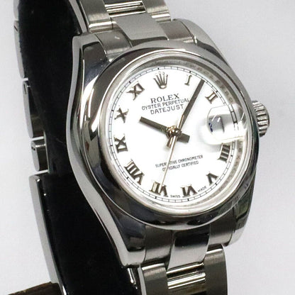 Rolex Datejust No SS White Roman Automatic Watch — view 3