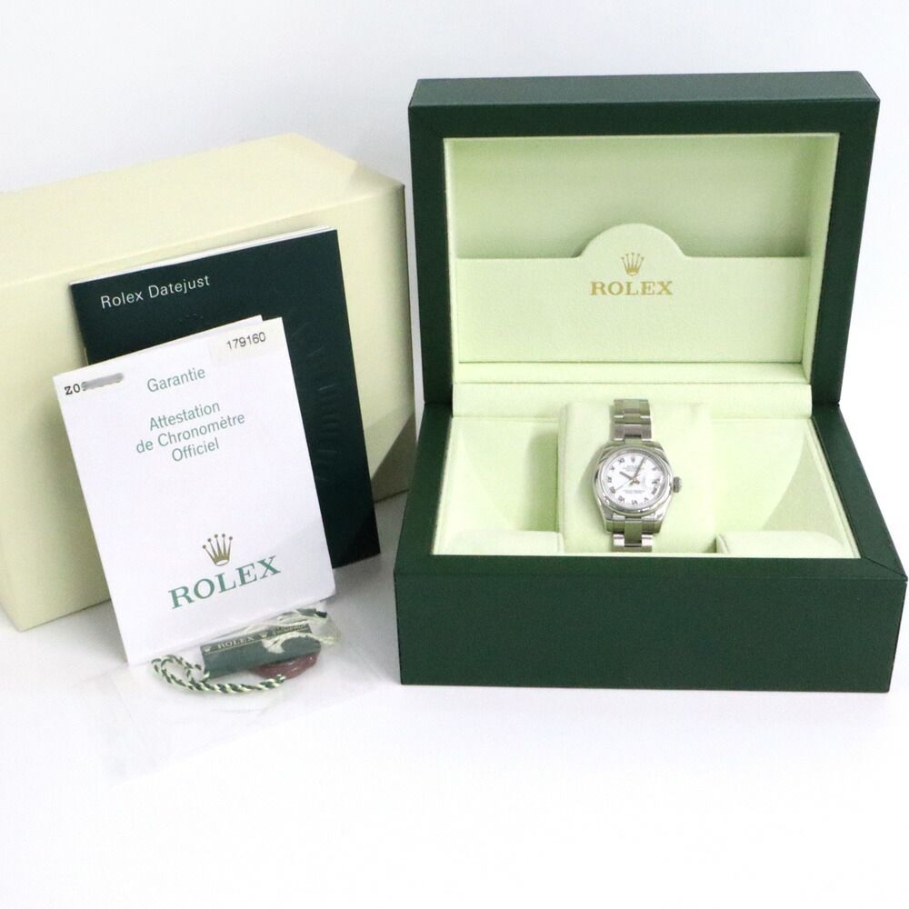 Rolex Datejust No SS White Roman Automatic Watch — view 4
