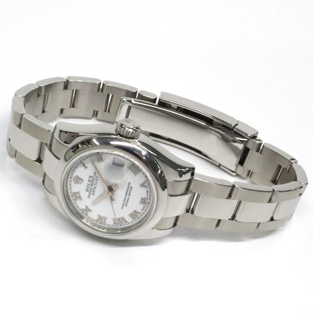 Rolex Datejust No SS White Roman Automatic Watch — view 5