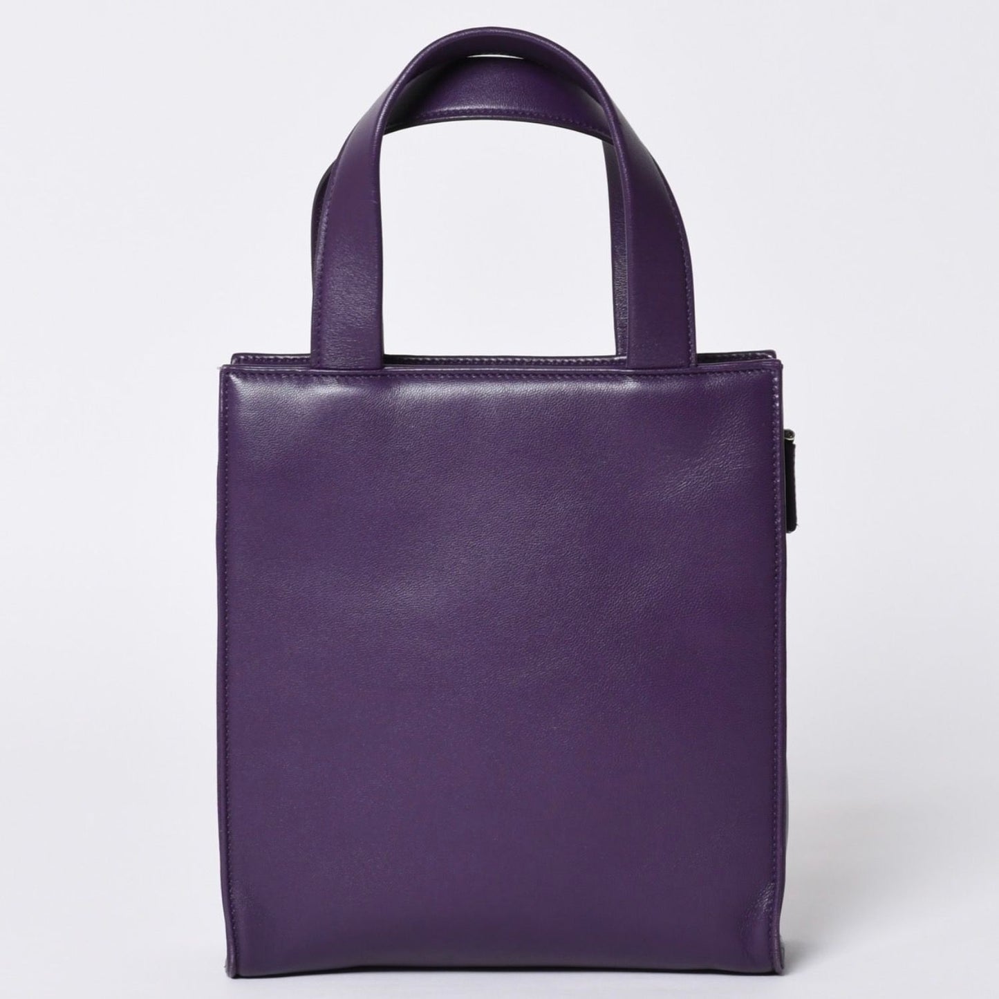 Prada 2-Way Bag Triangle Logo Nappa Leather Purple Raf Simons — view 3