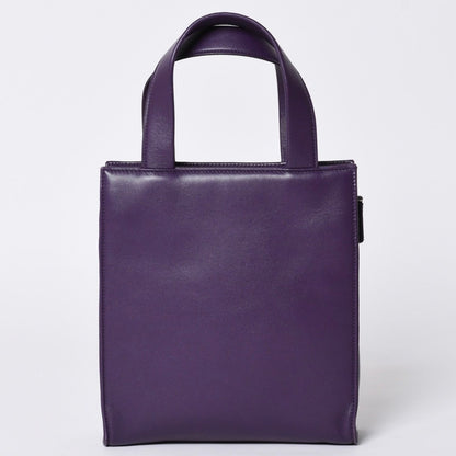 Prada 2-Way Bag Triangle Logo Nappa Leather Purple Raf Simons — view 3