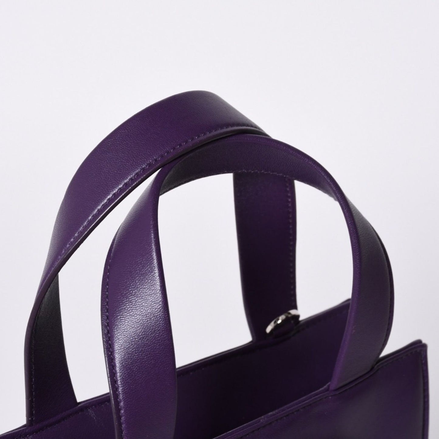 Prada 2-Way Bag Triangle Logo Nappa Leather Purple Raf Simons — view 5