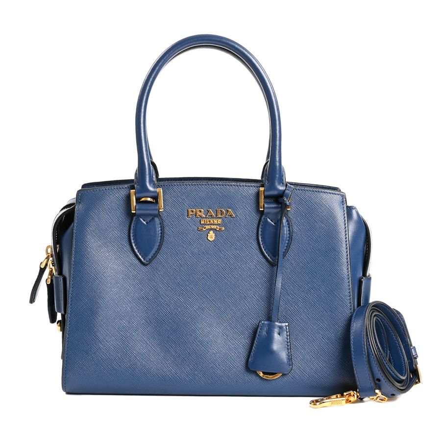 Prada Handbag 2-Way Blue