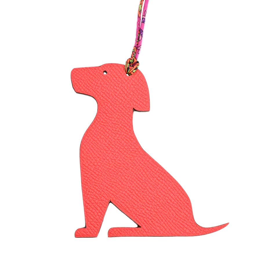 Hermes Charm Petit Ash Keychain