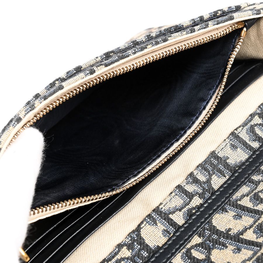 Dior Chain Wallet Saddle — view 5