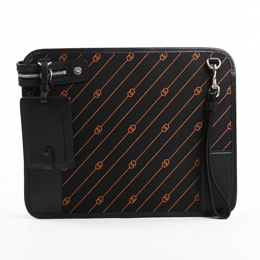 Gucci Briefcase Business Interlocking Handbag — view 3