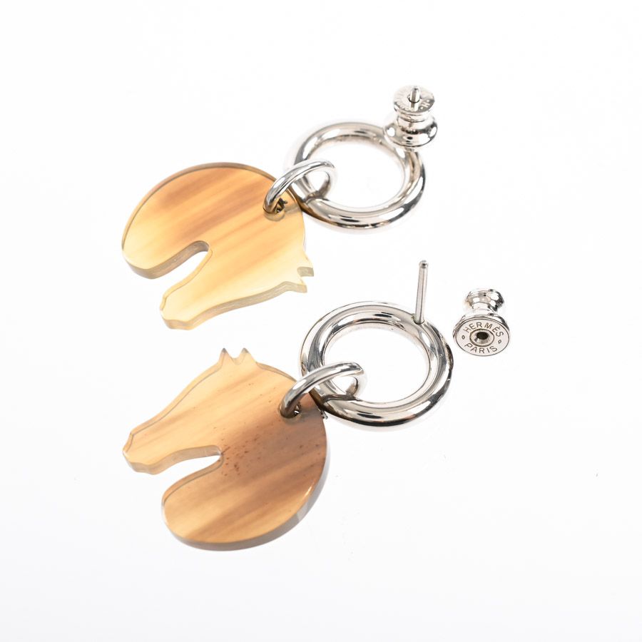 Hermes Earrings Tattasol Silver — view 3