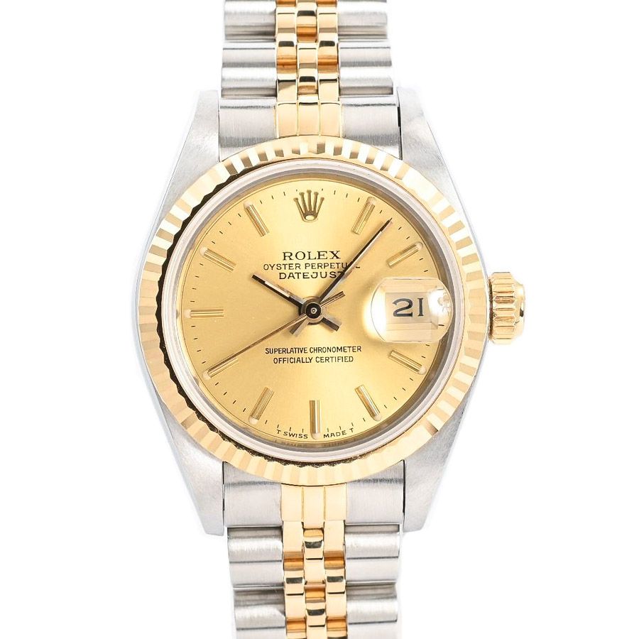 Rolex Watch Datejust Gold