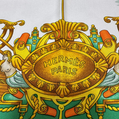 Hermes Carre 90 Voiles de Lumiere Sailing Ship of Light Scarf — view 4