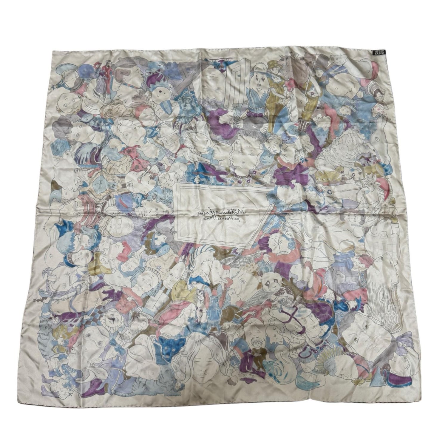 Hermes Carre 90 Metamorphose Scarf Silk — view 2