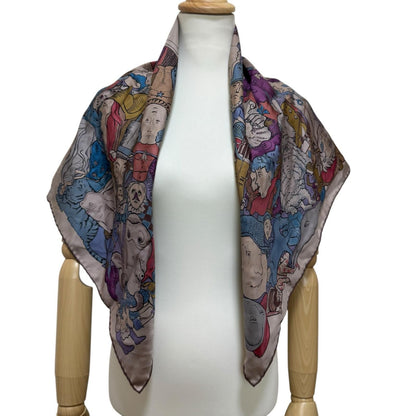 Hermes Carre 90 Metamorphose Scarf Silk — view 3