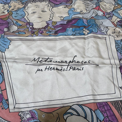 Hermes Carre 90 Metamorphose Scarf Silk — view 4