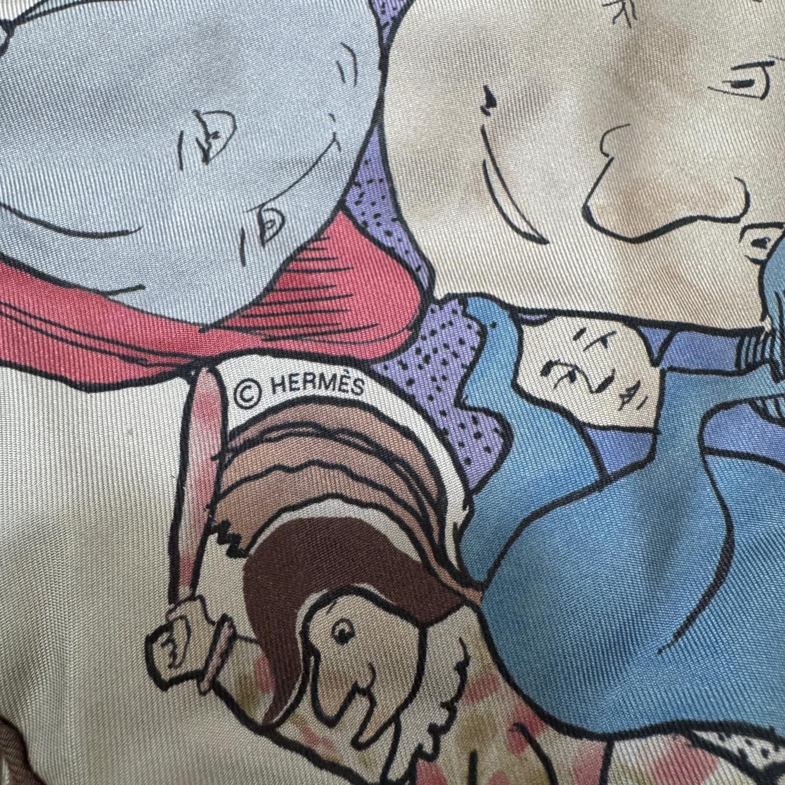 Hermes Carre 90 Metamorphose Scarf Silk — view 6