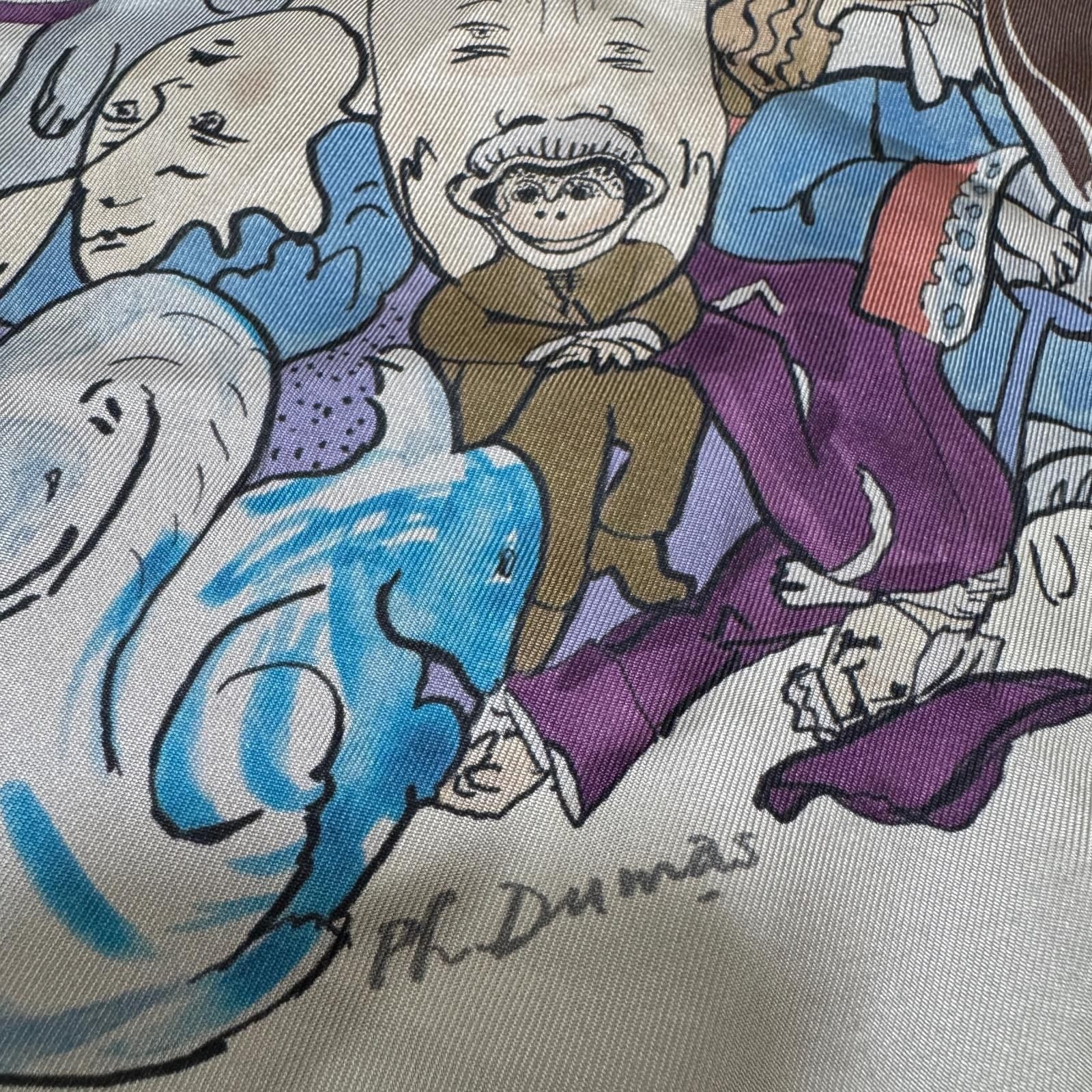 Hermes Carre 90 Metamorphose Scarf Silk — view 5