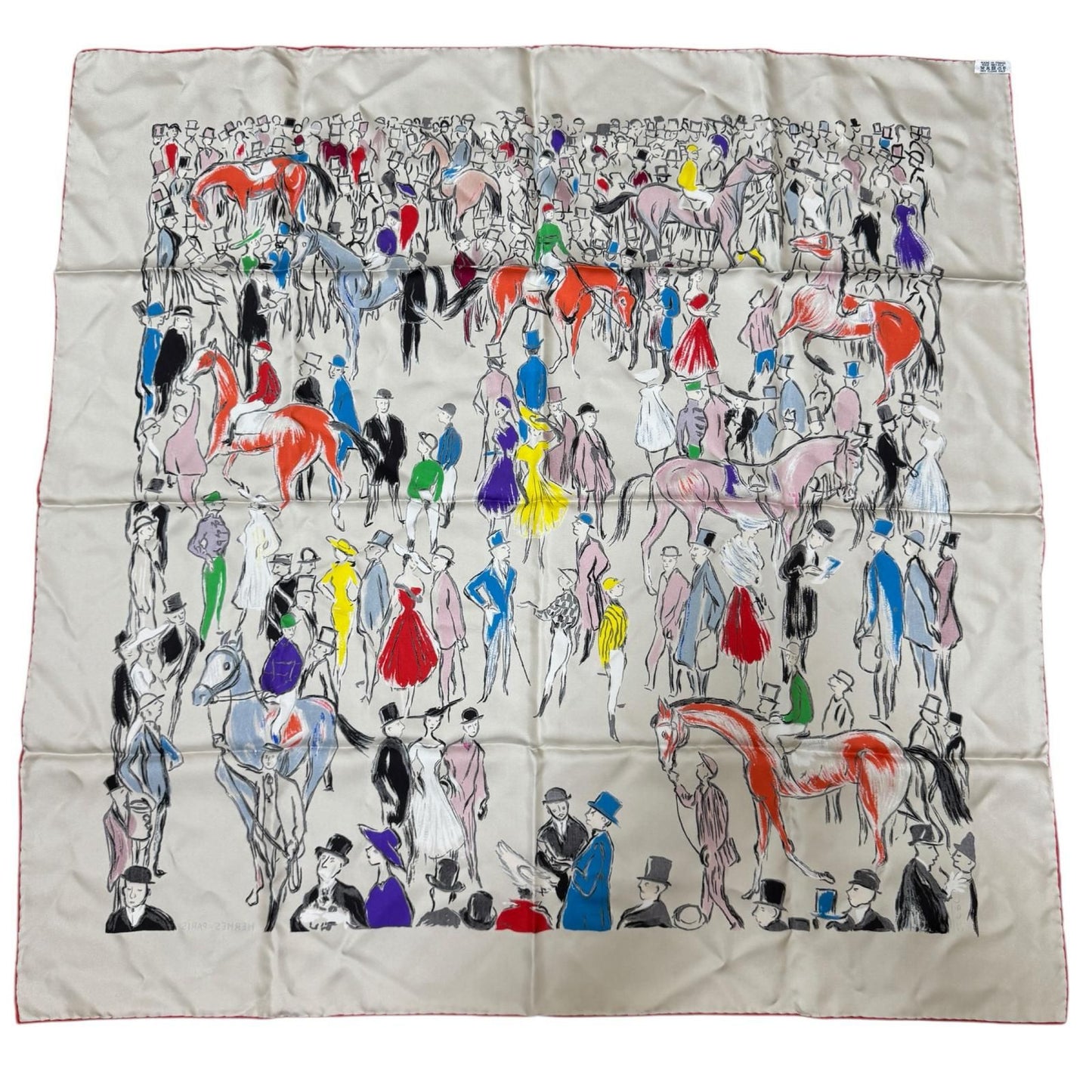 Hermes Carre 90 Paddock Scarf Silk — view 2