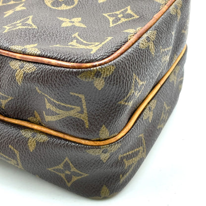 Louis Vuitton Mini Amazon Monogram Leather Brown Shoulder Bag Gold — view 9