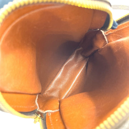 Louis Vuitton Mini Amazon Monogram Leather Brown Shoulder Bag Gold — view 3