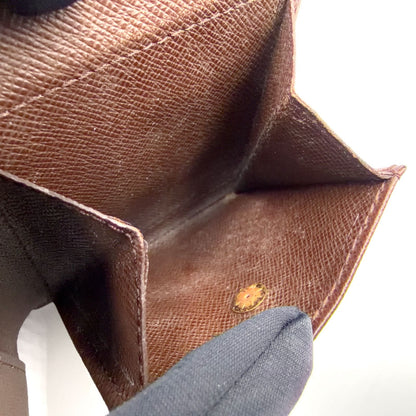Louis Vuitton Portefeuille Marco Damier Ebene Brown Bifold Wallet — view 7