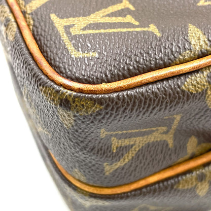 Louis Vuitton Mini Amazon Monogram Leather Brown Shoulder Bag Gold — view 8