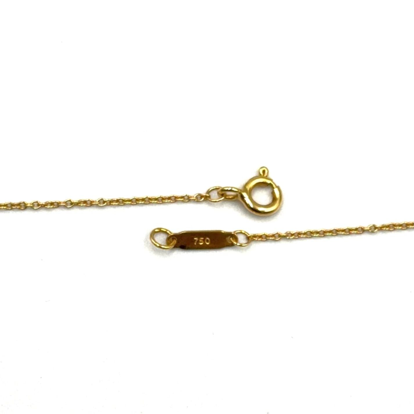 Tiffany & Co Interlocking Circle Yellow Gold Necklace — view 5