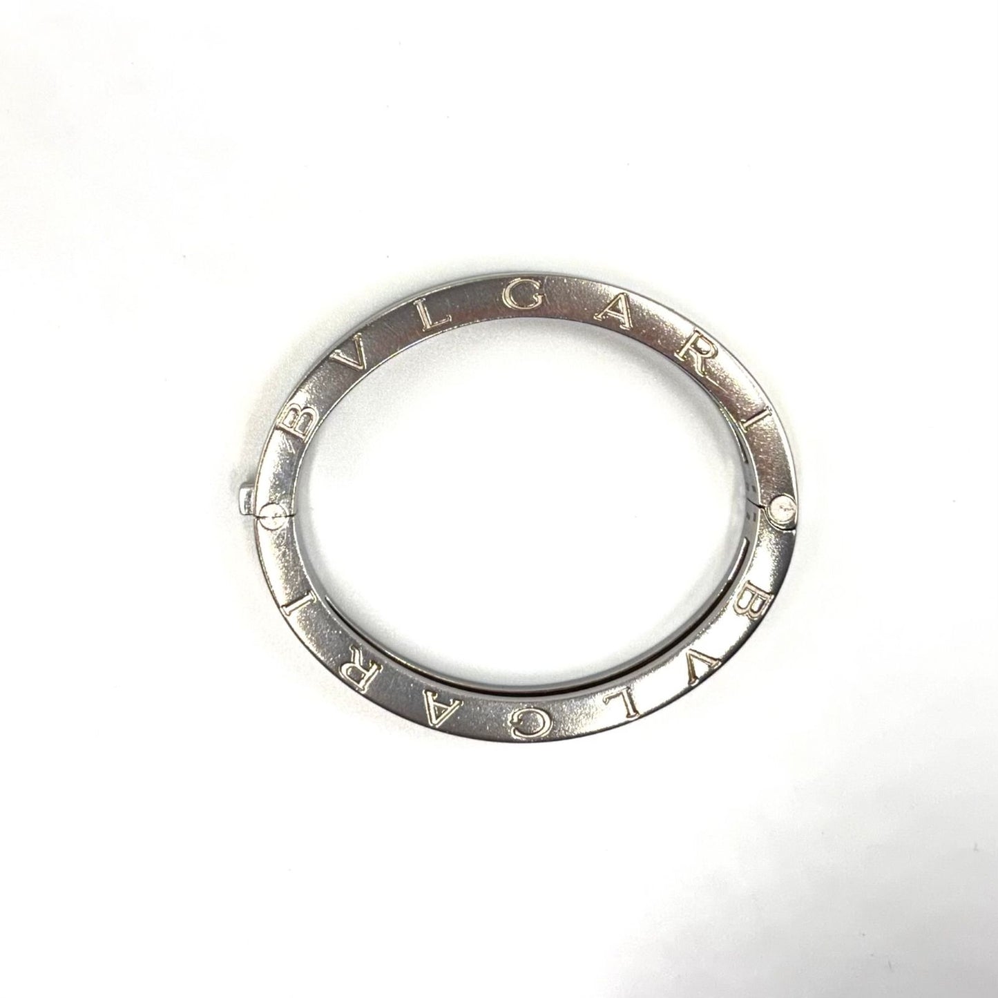 Bvlgari B-zero One Yellow Gold Silver Bangle Bracelet — view 3