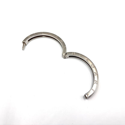 Bvlgari B-zero One Yellow Gold Silver Bangle Bracelet — view 8