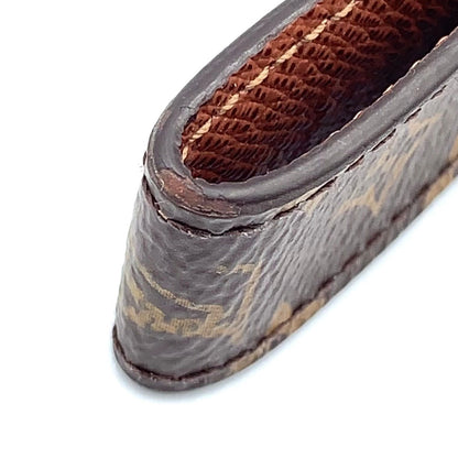 Louis Vuitton Monogram Porte Cles Dragonne Brown Charm Gold — view 4