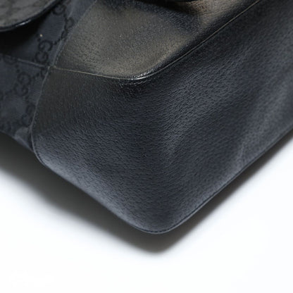 Gucci Shoulder Bag GG Canvas Gold — view 5