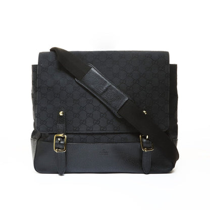 Gucci Shoulder Bag GG Canvas Gold