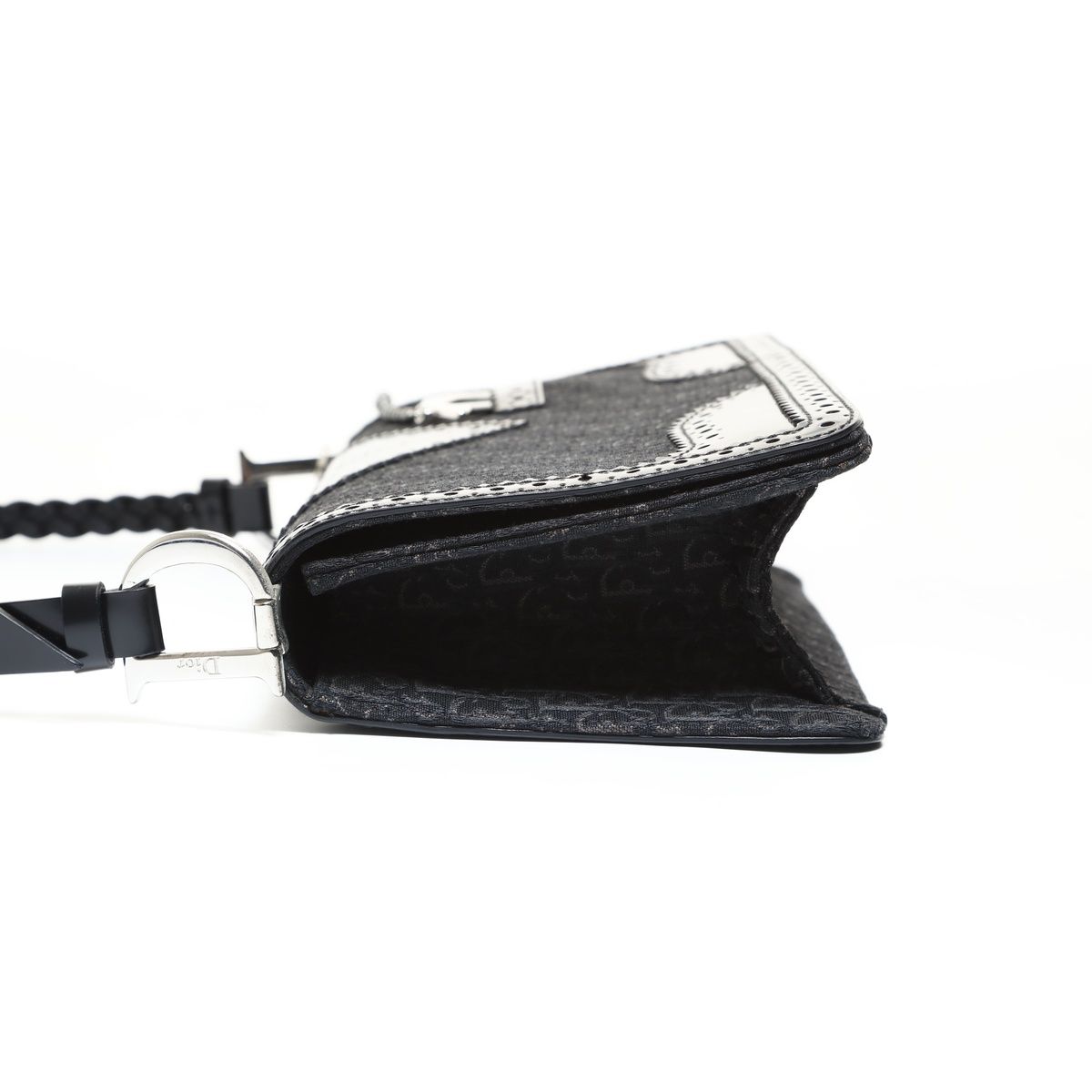 Dior Shoulder Bag Trotter with Canvas Charm — view 3