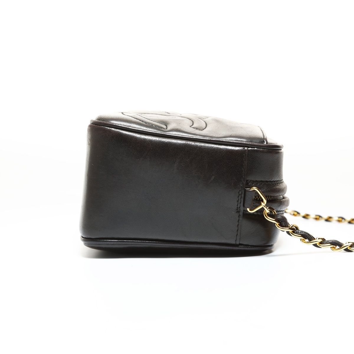 Chanel Shoulder Bag Lambskin Triple Coco Fringe — view 4