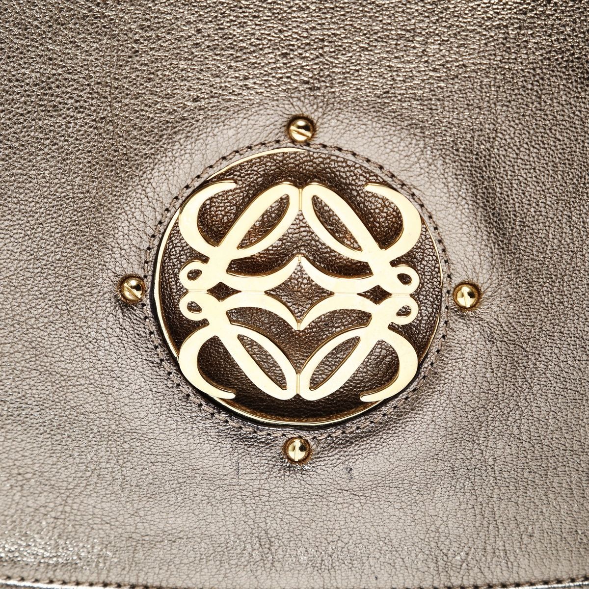 Loewe Shoulder Bag Anagram Metallic Maia — view 8