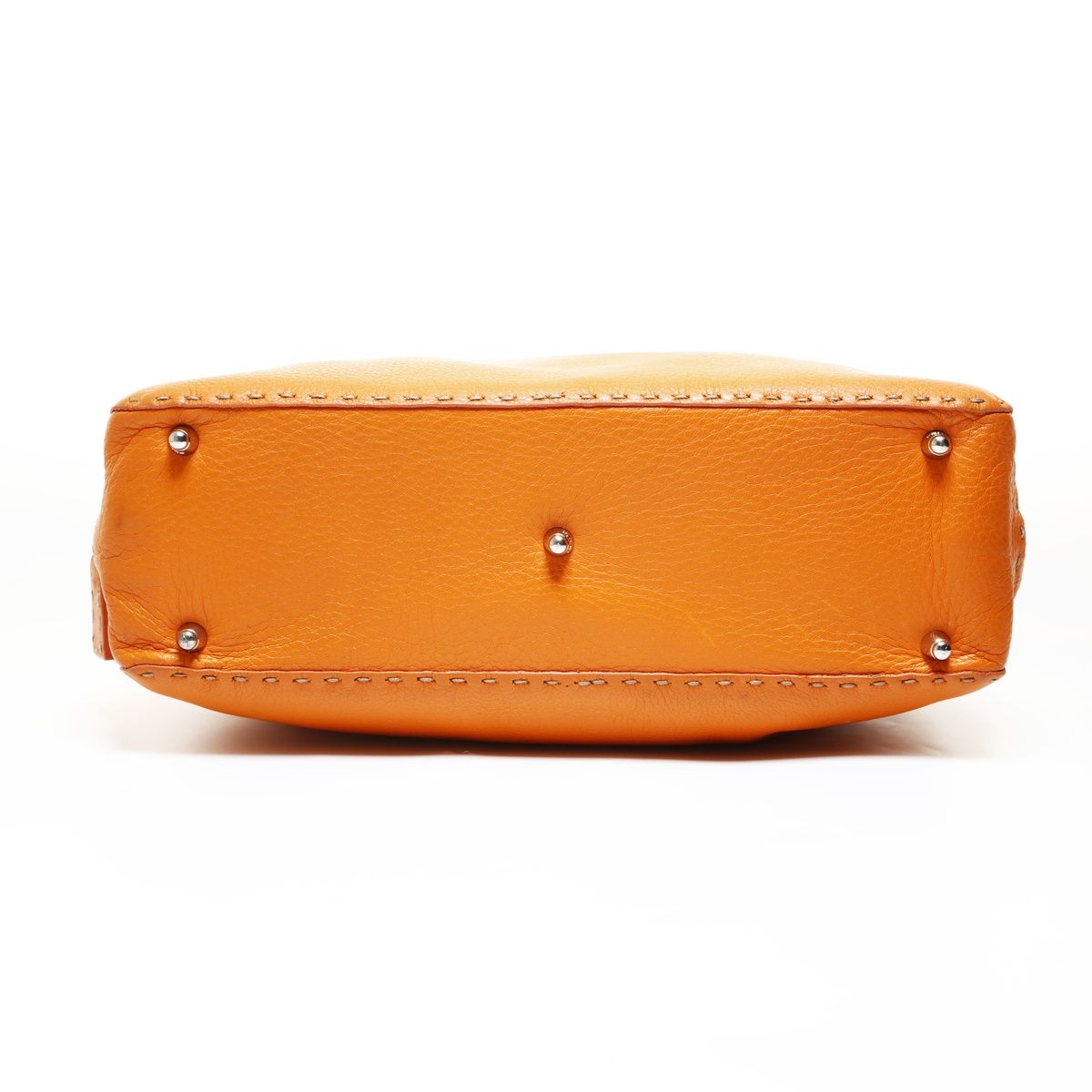 Fendi Handbag Leather Selleria — view 7