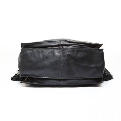 Loewe Shoulder Bag Anagram Flamenco Tassel — view 7