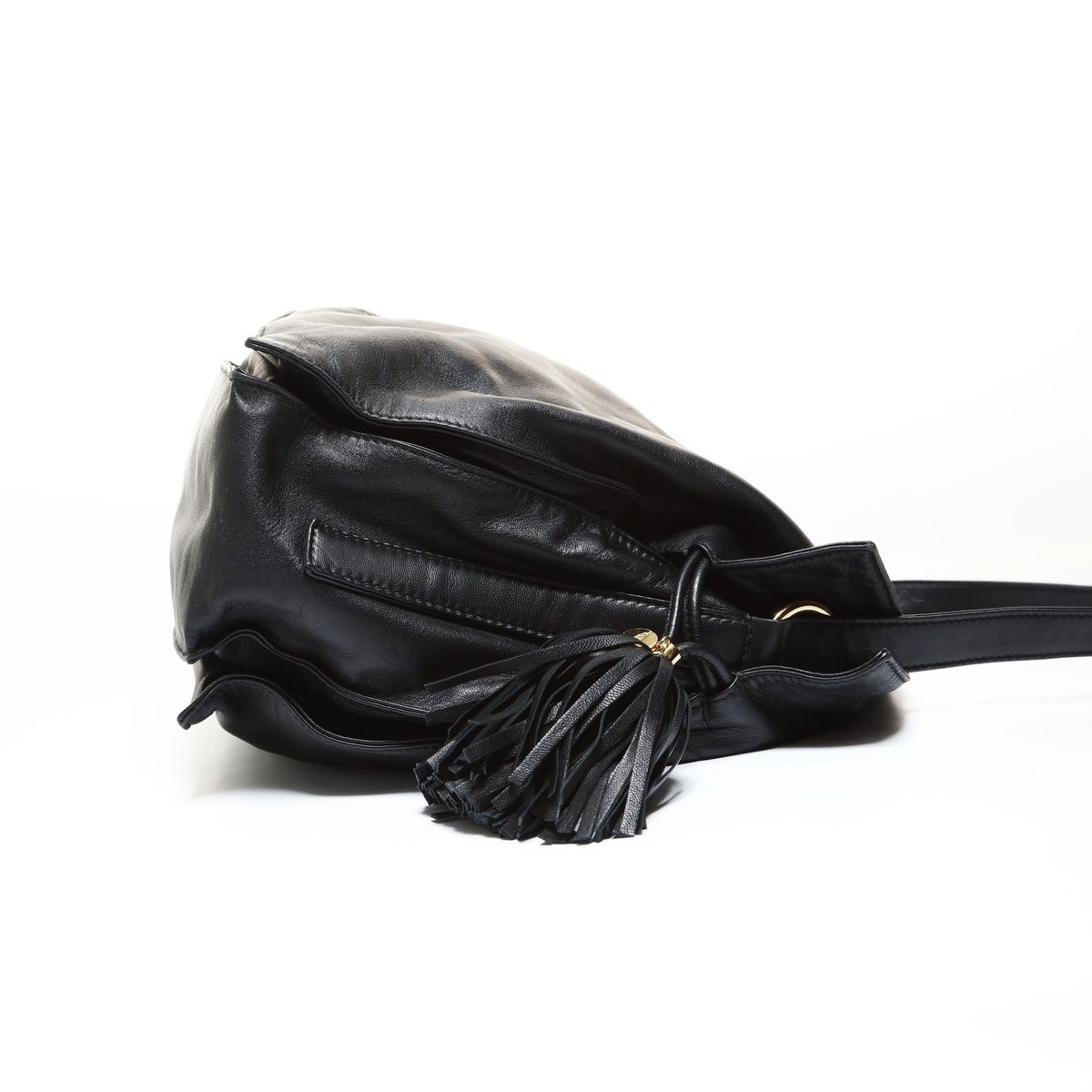 Loewe Shoulder Bag Anagram Flamenco Tassel — view 4