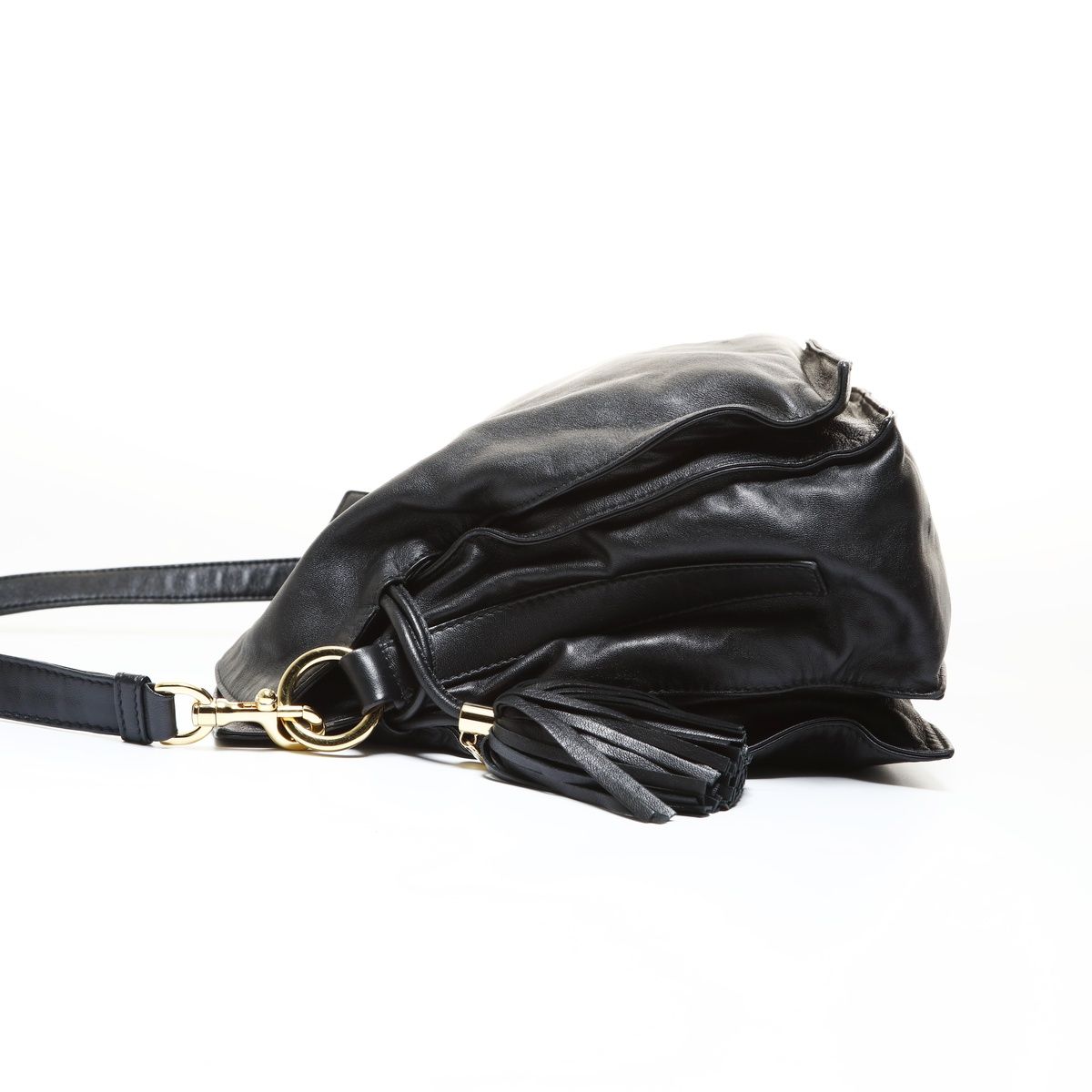 Loewe Shoulder Bag Anagram Flamenco Tassel — view 3