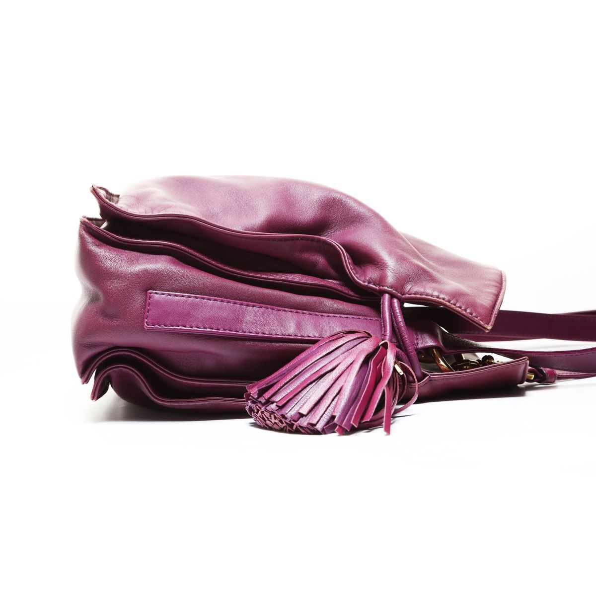Loewe Shoulder Bag Anagram Flamenco Tassel — view 4