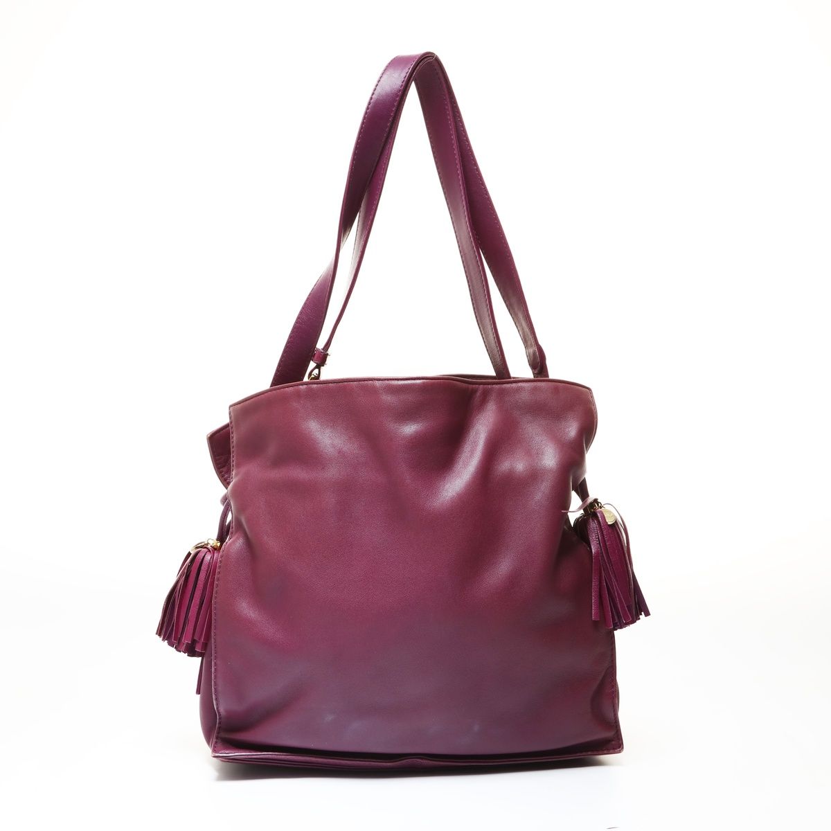 Loewe Shoulder Bag Anagram Flamenco Tassel — view 2