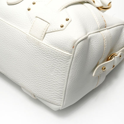 Celine Handbag Buckle Boston Leather — view 6