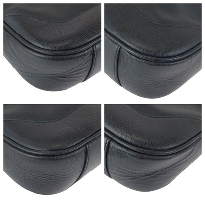 Gucci Bamboo Black Silver Leather 001 2-Way Shoulder Bag — view 3