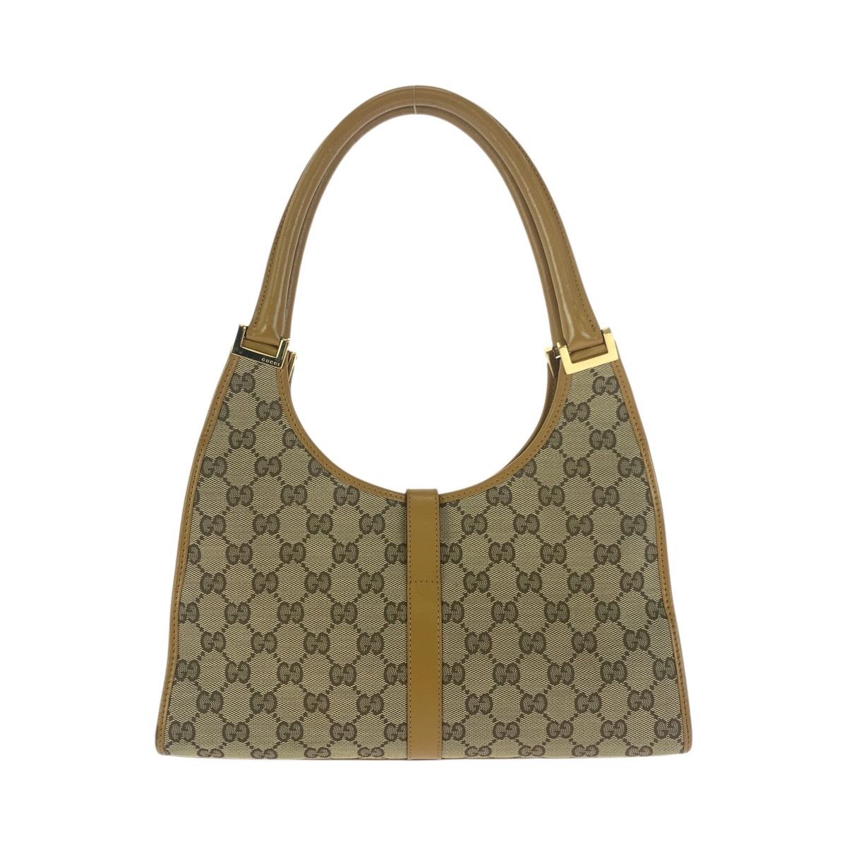 Gucci Jackie Beige Light Brown Gold 002 Shoulder Bag — view 2
